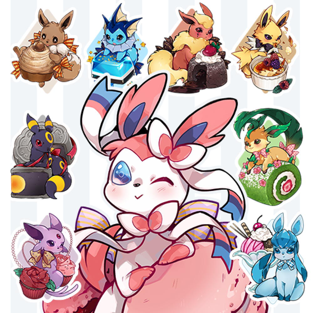 Charms Bundle - Sweet Eevee COMPLETE