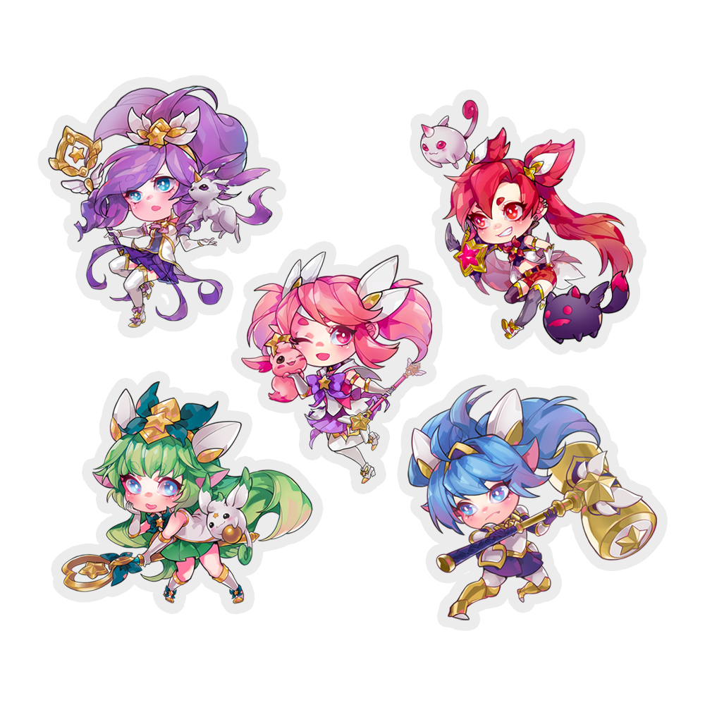 Star Guardians Sticker Set A