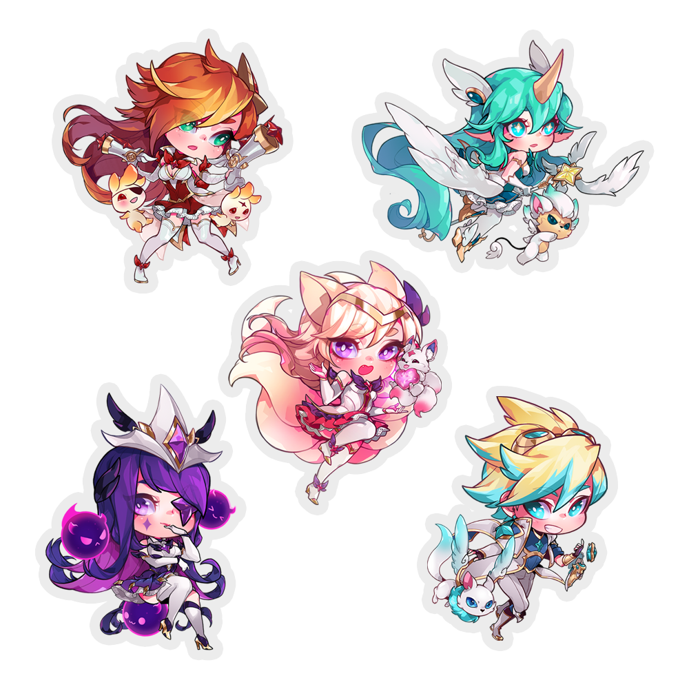 Star Guardians Sticker Set B
